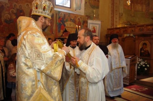 Патріарх Святослав увів в уряд новообраного ігумена Свято-Успенської Унівської лаври УГКЦ.(ФОТО)